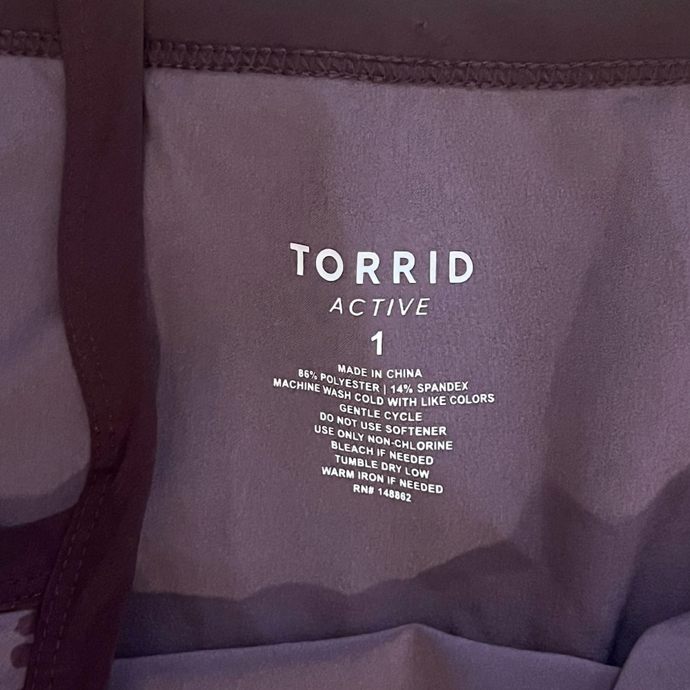 Torrid Stretch Woven Active Romper With Pockets Plus Size 1 US Size 14/16 - Picture 11 of 12